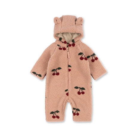 Konges Sløjd - Jody teddy onesie - Ma Grande Cerise Blush | Scout & Co