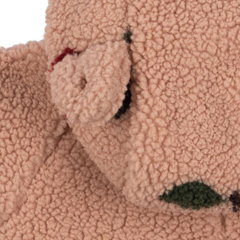 Konges Sløjd - Jody teddy onesie - Ma Grande Cerise Blush | Scout & Co