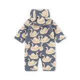 Konges Sløjd - Jody teddy onesie - Swan | Scout & Co