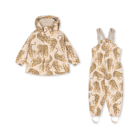 Konges Sløjd - Rainy Palme rain set - Panthera Beige | Scout & Co