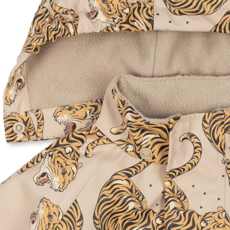Konges Sløjd - Rainy Palme rain set - Panthera Beige | Scout & Co