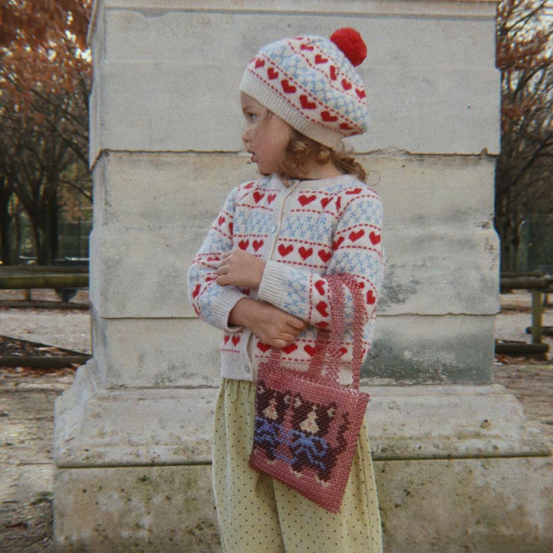 Konges Sløjd - Belou knit cardigan - Heart