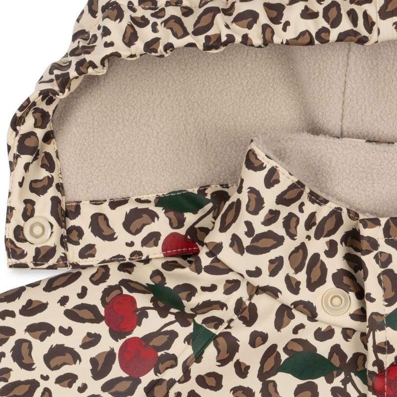 Konges Sløjd - Rainy Palme girl rain set - Leo Cerise | Scout & Co