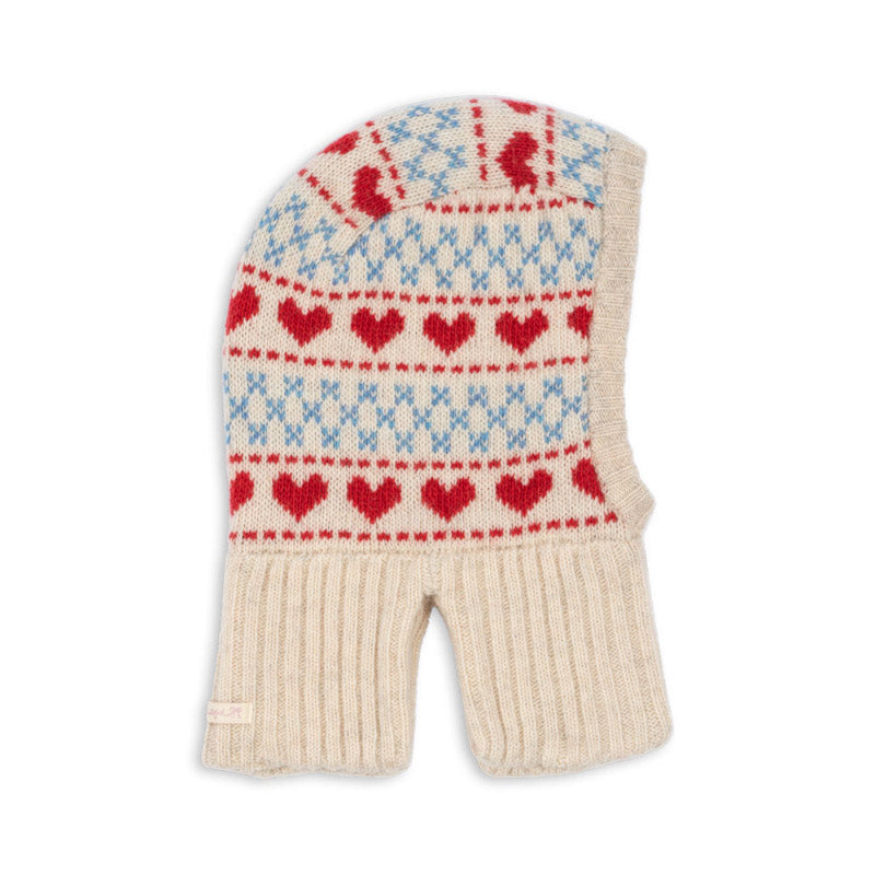 Konges Sløjd - Belou knit balaclava - Heart