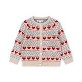 Konges Sløjd - Belou knit cardigan - Heart