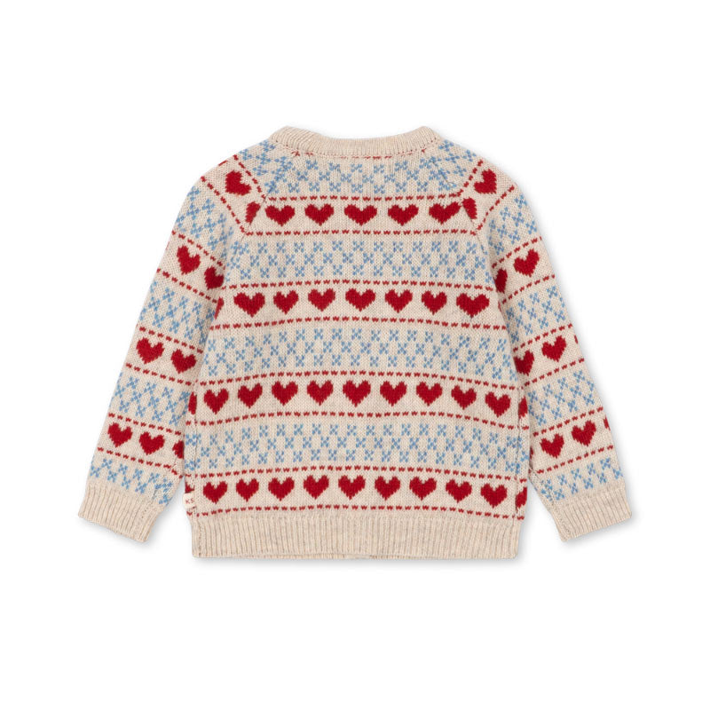 Konges Sløjd - Belou knit cardigan - Heart
