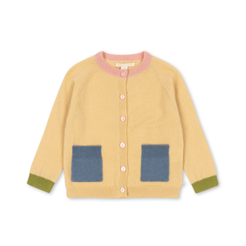 Konges Sløjd - Colletti cardigan - Yellow
