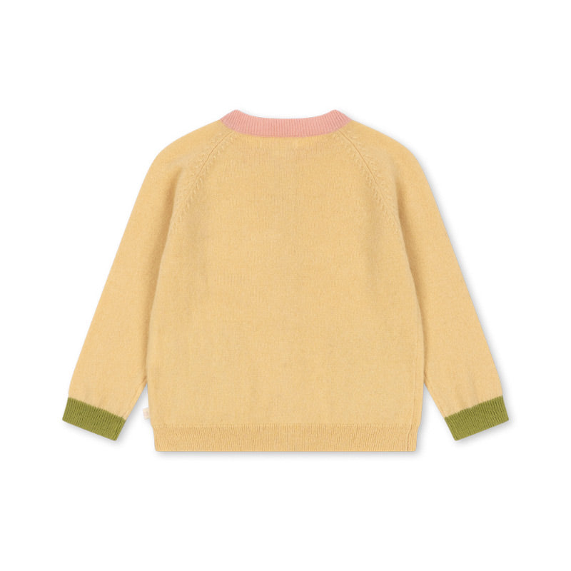 Konges Sløjd - Colletti cardigan - Yellow
