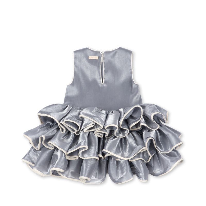 Konges Sløjd - Fia frill dress - Sleet