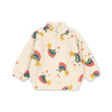Konges Sløjd - Jody teddy half zip top - Rainbow Star | Scout & Co