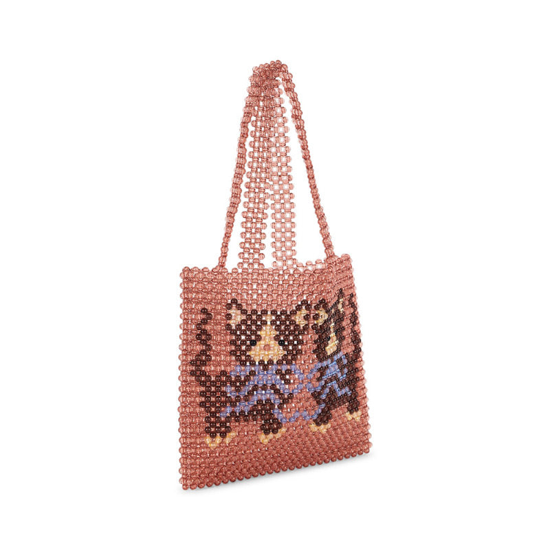 Konges Sløjd - Kitty Perla beaded bag - Mellow Rose | Scout & Co