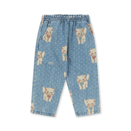 Konges Sløjd - Magot denim frill pants - Ciao Miao