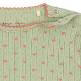 Konges Sløjd - Minnie baby bodysuit - Coeur Lint