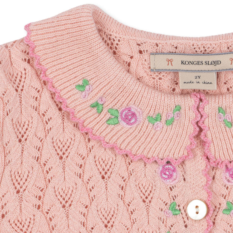 Konges Sløjd - Rosier cardigan - Light Rose | Scout & Co