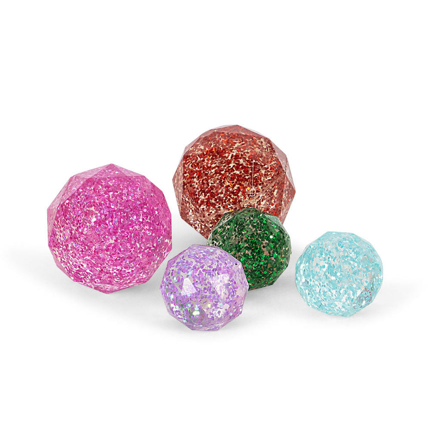Konges Sløjd - Star glitter bouncing balls | Scout & Co