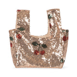 Konges Sløjd - Starla sequin tote bag - Ma Grande Cerise Blush