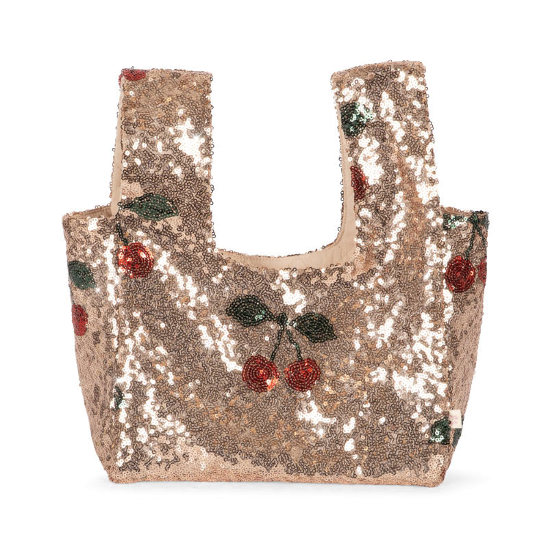 Konges Sløjd - Starla sequin tote bag - Ma Grande Cerise Blush