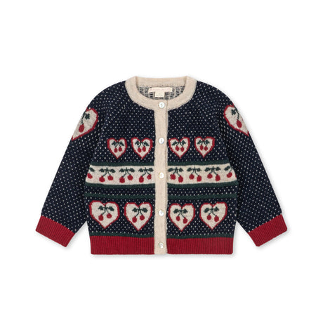 Konges Sløjd - Belou knit cardigan - Cherry | Scout & Co