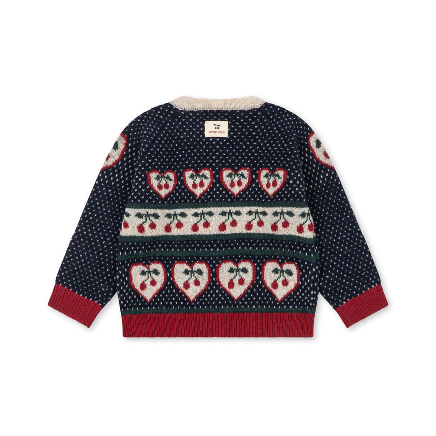Konges Sløjd - Belou knit cardigan - Cherry | Scout & Co