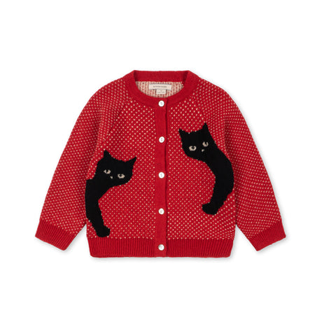 Konges Sløjd - Belou knit cardigan - Cat Rouge | Scout & Co