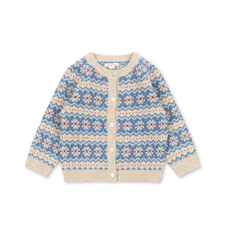 Konges Sløjd - Billi knit cardigan - Blue multi | Scout & Co