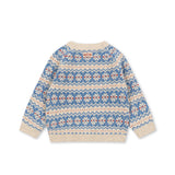 Konges Sløjd - Billi knit cardigan - Blue multi | Scout & Co