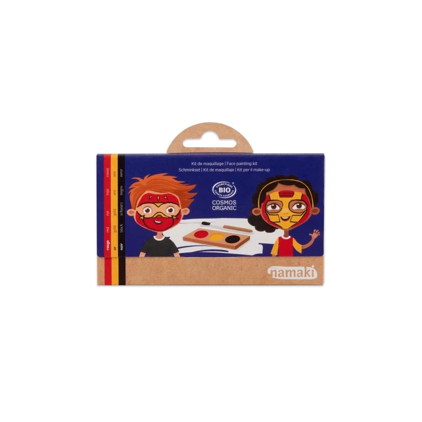 Namaki - Organic Face Painting Kit - 3 Colours - Ninja & Superhero | Scout & Co
