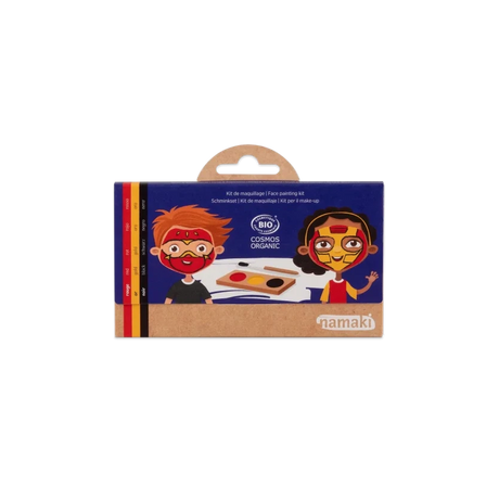Namaki - Organic Face Painting Kit - 3 Colours - Ninja & Superhero | Scout & Co