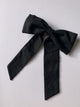 Thread Maker x Scout & Co - Linen hair bow - adult - Black