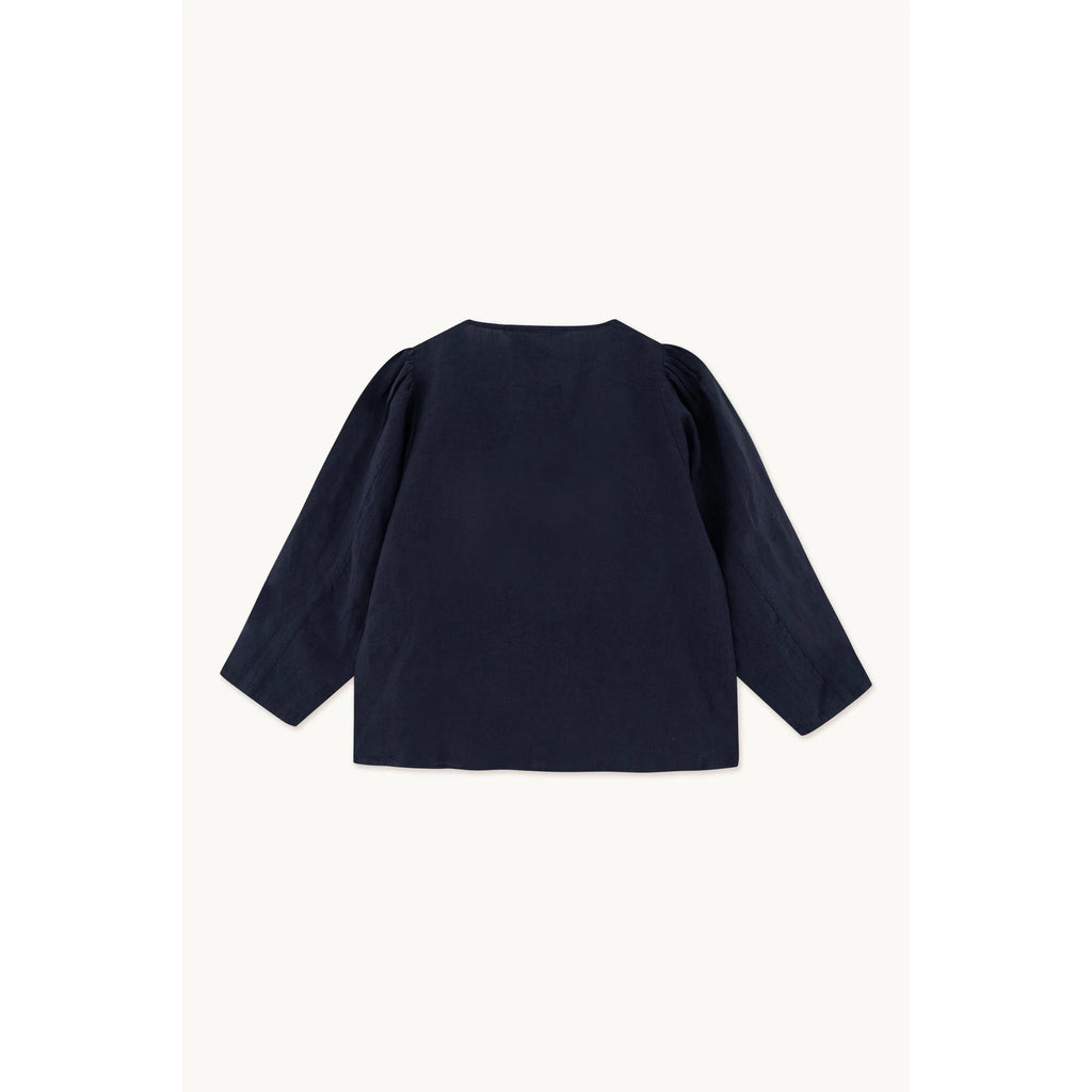 Tiny Cottons Woman - The Tiny Big Sister - V-neck blouse - navy | Scout & Co