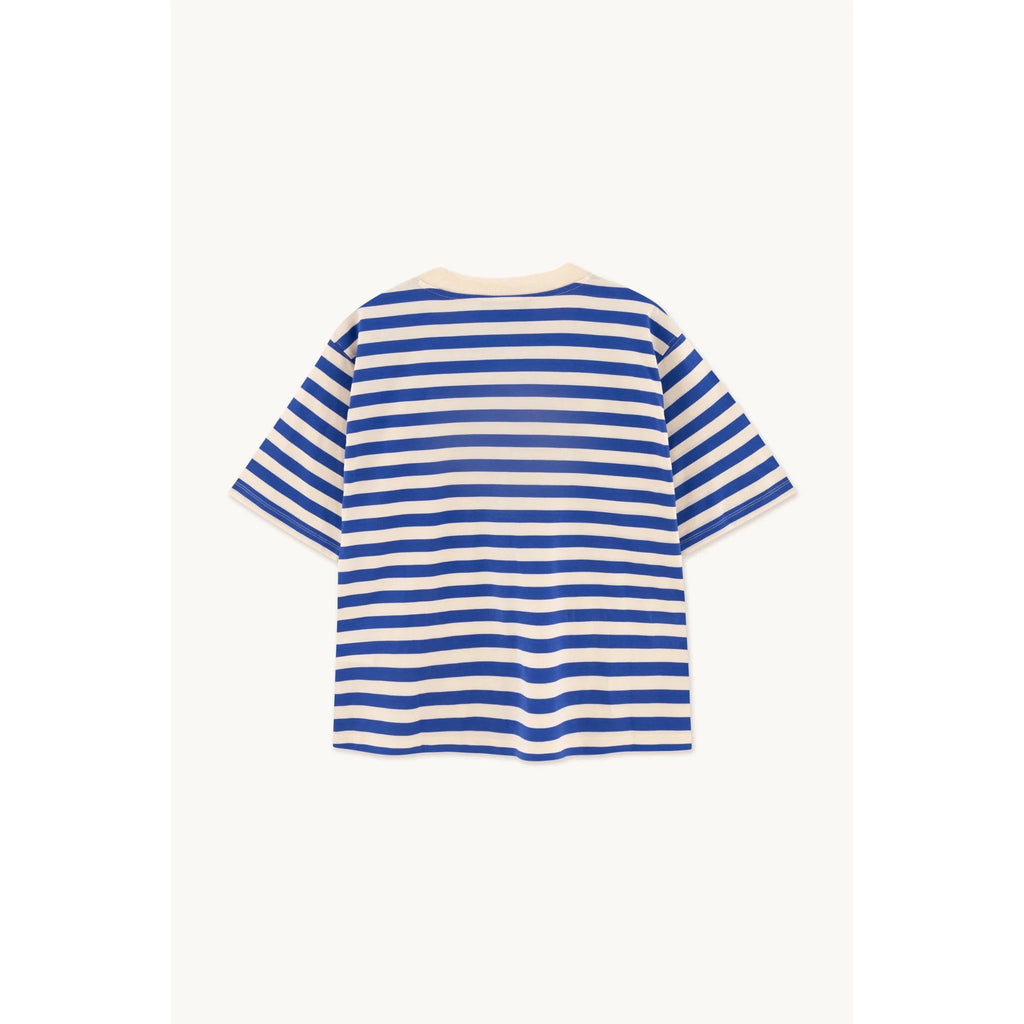 Tiny Cottons Woman - The Tiny Big Sister - Striped relaxed tee - ultramarine / cream | Scout & Co