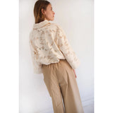 The Tiny Big Sister - Guipure shirt - light cream | Scout & Co