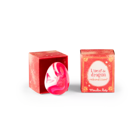 Moulin Roty - Dragon egg bouncy ball - Pink | Scout & Co