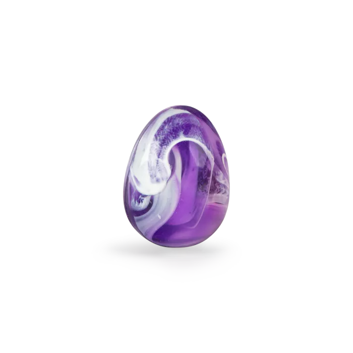 Moulin Roty - Dragon egg bouncy ball - Purple | Scout & Co