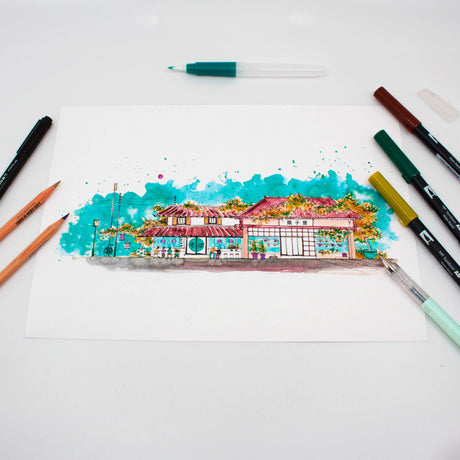 Tombow - Urban Sketching set - Japan | Scout & Co