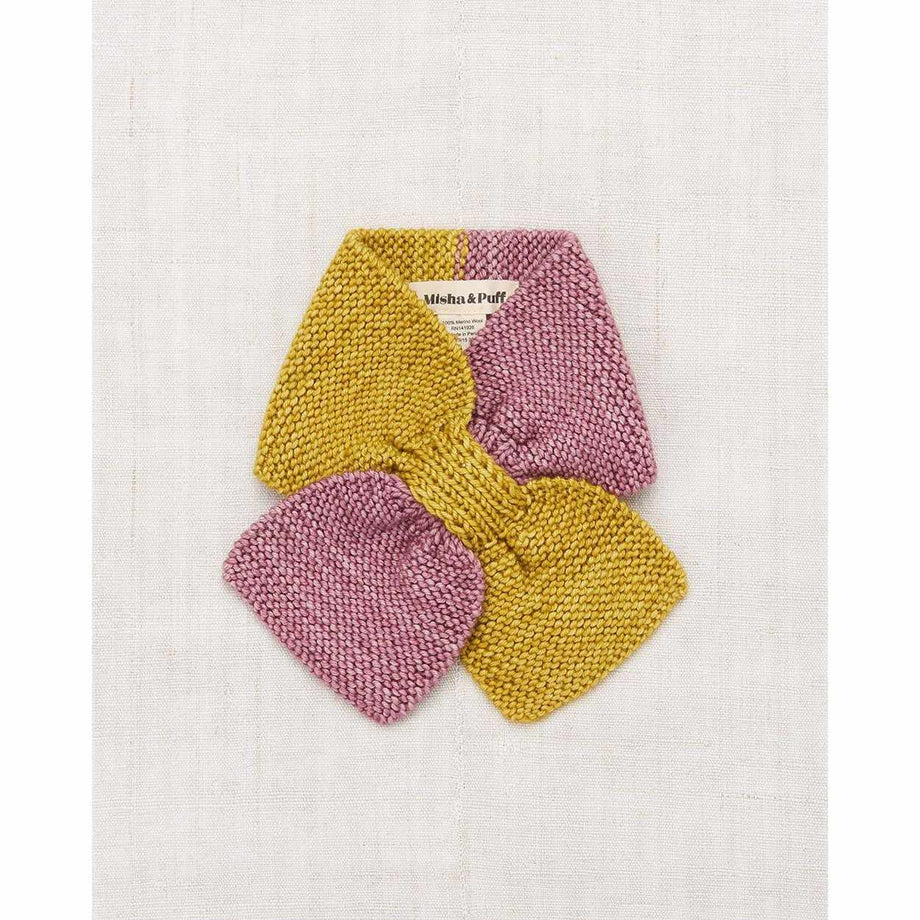 Misha & Puff Toboggan Scarf - Citron - UK Stockist | Scout & Co