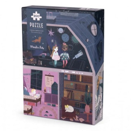 Moulin Roty - The Townhouse 200-piece jigsaw puzzle | Scout & Co