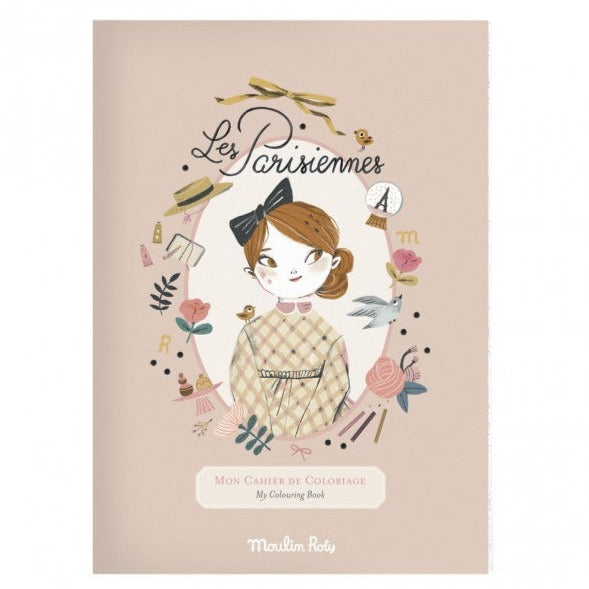 Moulin Roty - Les Parisiennes colouring book | Scout & Co