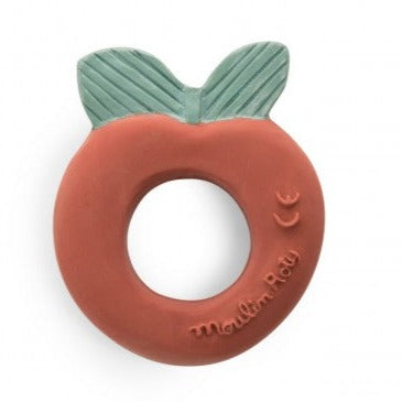 Moulin Roty - Apple rubber teething ring | Scout & Co
