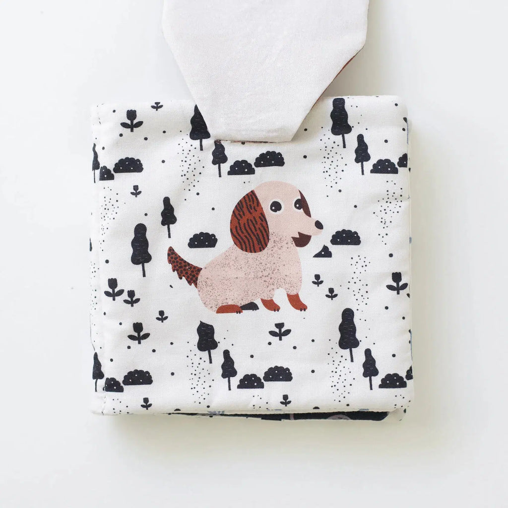 Wee Gallery cloth book - Peekaboo Pets | Scout & Co