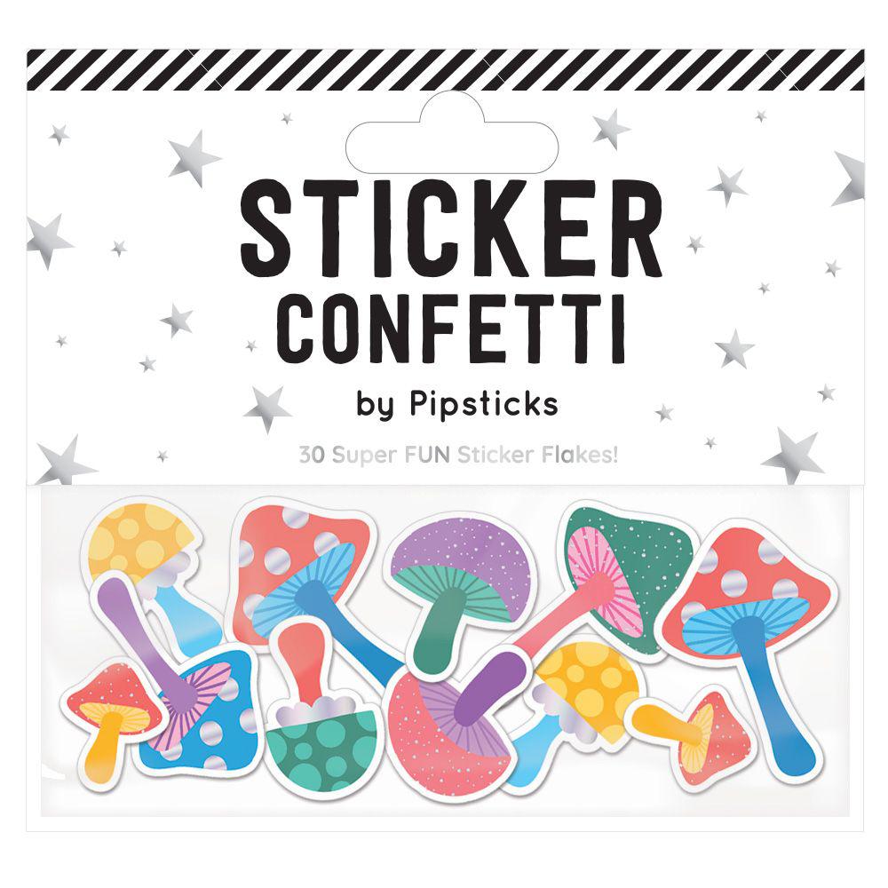 Pipsticks - Merry Mushrooms sticker sheet | Scout & Co