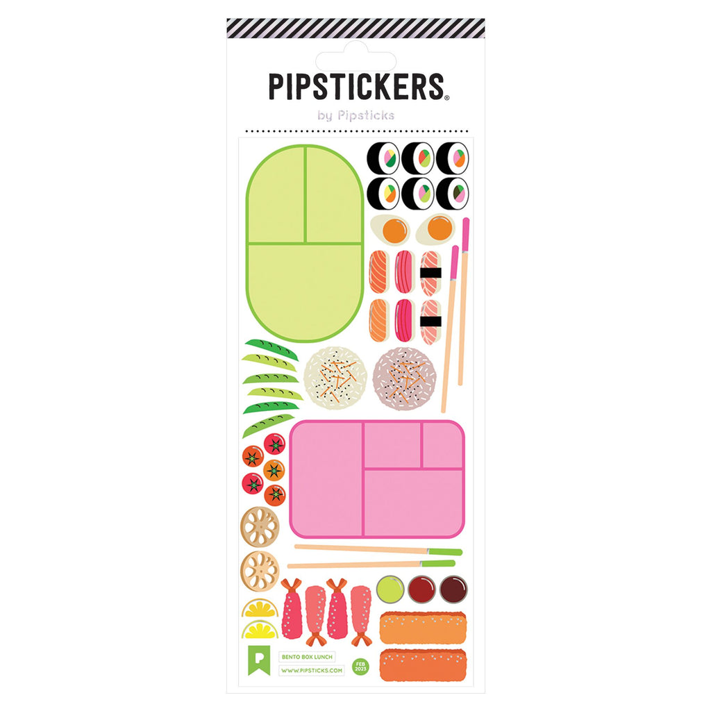 Pipsticks - Bento Box Lunch sticker sheet | Scout & Co