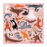 Galison - Yoga For Cats jigsaw puzzle - 500 pieces | Scout & Co