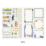 Midori - Yuru Log stickers - Cat (2 sheets) | Scout & Co