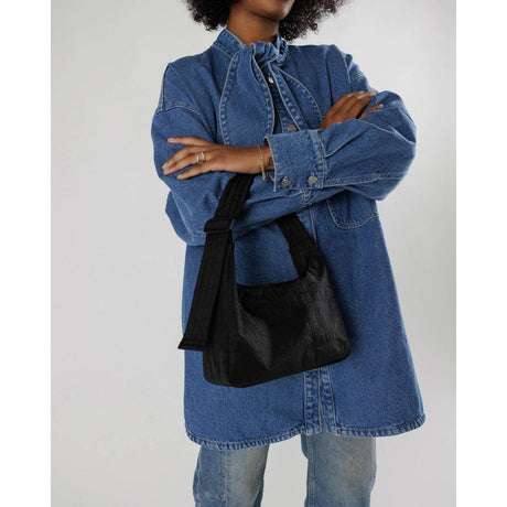 Baggu – Mini Nylon Shoulder bag - Black | Scout & Co