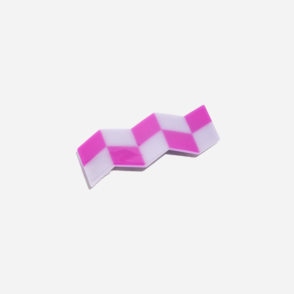 Zigzag Barrette in Purple/Lavender | Scout & Co