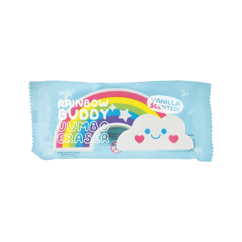 Ooly - Rainbow Buddy scented jumbo eraser | Scout & Co