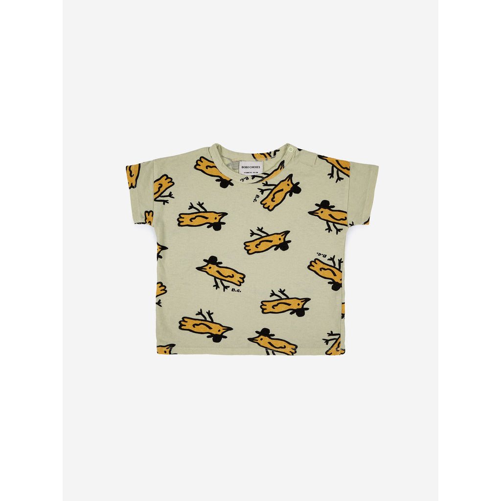 Bobo Choses - Mr Birdie all-over T-shirt - baby | Scout & Co