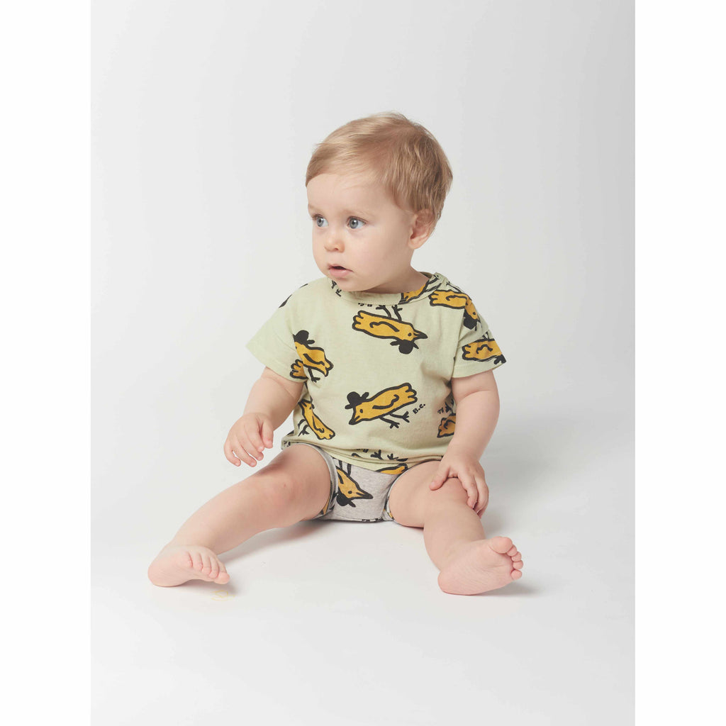 Bobo Choses - Mr Birdie all-over culotte - baby | Scout & Co