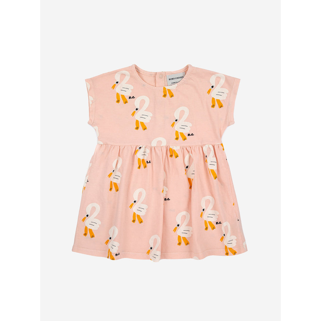 Bobo Choses - Pelican all-over dress - baby | Scout & Co
